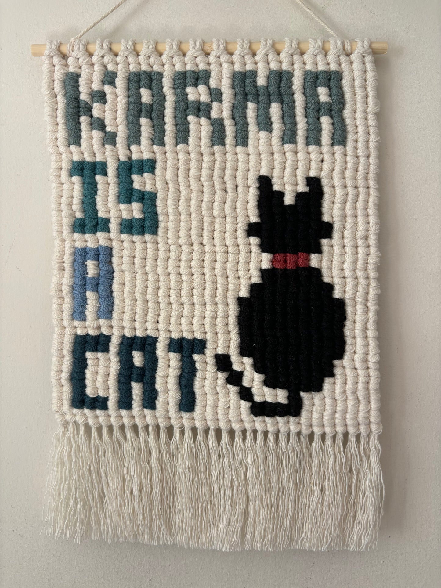 Karma is a Cat wall hanging