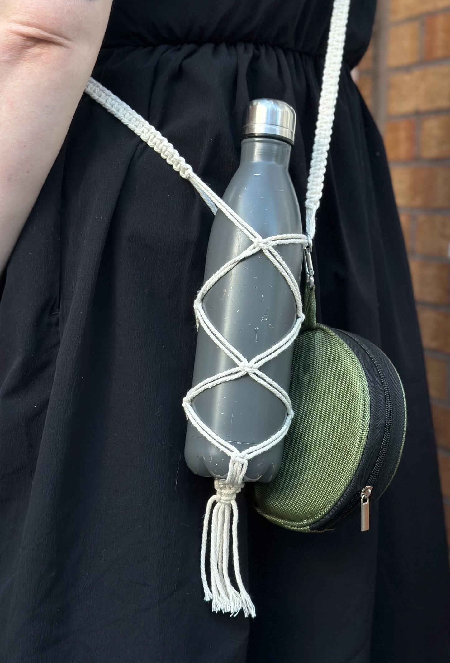 Macramé Bottle Bag